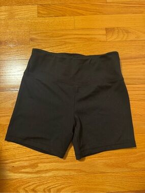 Jockey Black High-Rise Bike Shorts